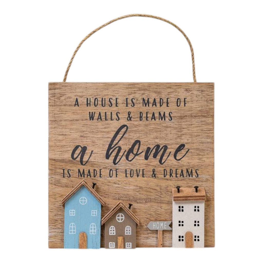Wooden Home Sign