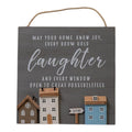 Grey Wooden Home Sign